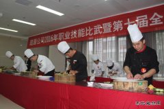 安徽楚源公司：选拔餐饮技能精英参省赛