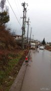 农网升级改造完工大海供电所冒雪按计划搭火
