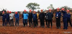中铁九局：江西赣州高铁新区西站周边市政道路及配套II标正式开建