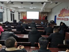 黔金煤业组织开展“学理念、固机制、抓落实、保安全”培训