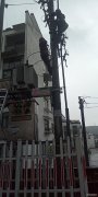 江西婺源：冒雨抢修
