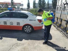恰库尔图超限检测站治超、值守两手抓，全力打好疫情防御战