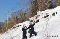 黑龙江牡丹江公司：雪后特巡