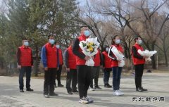 肇州县电业局：传承红色基因学习百年党史开展清明祭奠英烈活动