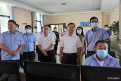 渭南市委常委、统战部部长、政法委书记樊存弟到西固煤业调研