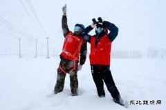 兴凯湖供电公司：无惧风雪开展“特巡” 可靠供电保民生