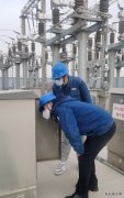 国网临泽县供电公司：寒潮来袭!临电力铁军已逆风而来…