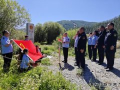 阿勒泰执法支队：同庆建军佳节，共叙鱼水深情