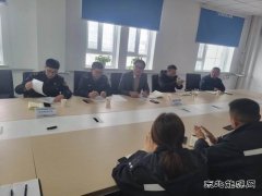 阿勒泰执法支队布尔津执法大队召开巡查、治超工作联席会议