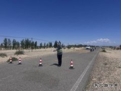 哈巴河执法大队：开展抗击风吹沙自然灾害应急处置演练活动